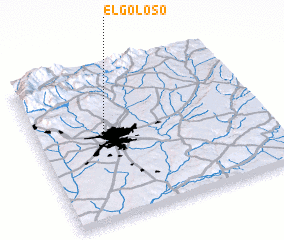 3d view of El Goloso