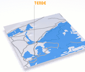 3d view of Tèndé