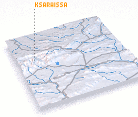 3d view of Ksar Aïssa
