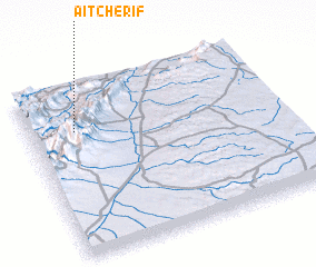 3d view of Aït Cherif