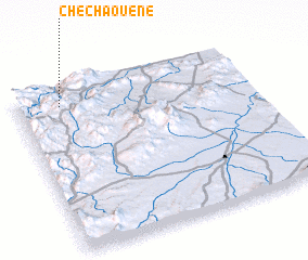 3d view of Chechaouene