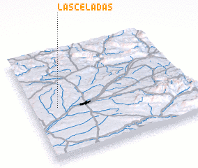 3d view of Las Celadas