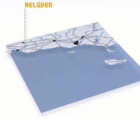 3d view of Melgven