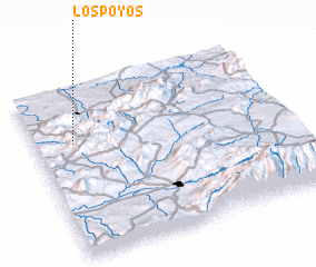 3d view of Los Poyos