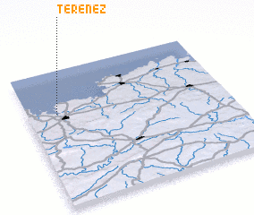 3d view of Térénez