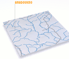3d view of Amadoukro