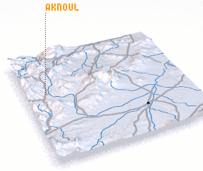 3d view of Aknoul