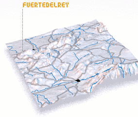 3d view of Fuerte del Rey