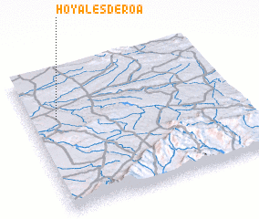 3d view of Hoyales de Roa