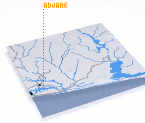 3d view of Adjamé