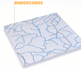 3d view of Akanguissakro