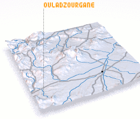 3d view of Oulad Zourgane