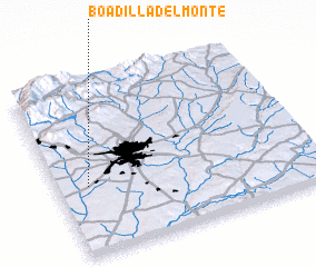 3d view of Boadilla del Monte