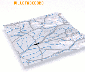 3d view of Villota de Ebro