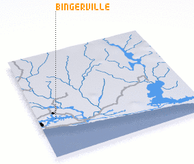 3d view of Bingerville