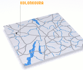 3d view of Kolonkoura