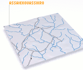 3d view of Assaie-kouassikro