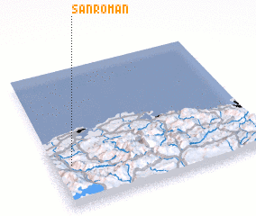 3d view of San Román