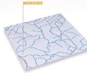 3d view of Akokouro