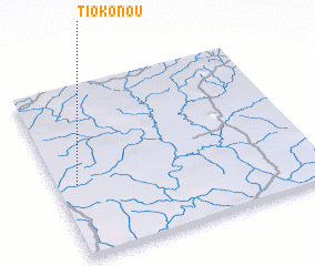 3d view of Tiokonou
