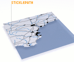 3d view of Sticklepath