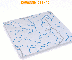 3d view of Kouassidiotékro