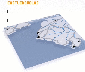 3d view of Castle Douglas