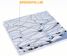 3d view of Bridge of Allan