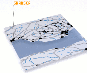 3d view of Swansea