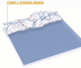 3d view of Canillas de Albaida