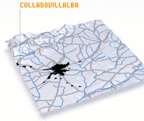 3d view of Collado-Villalba