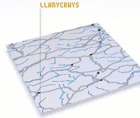 3d view of Llanycrwys