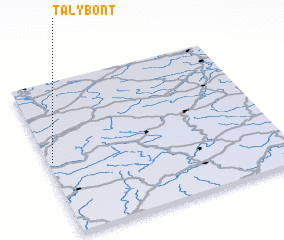 3d view of Talybont