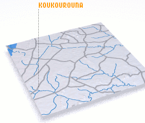 3d view of Koukourouna