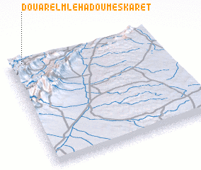 3d view of Douar el Mlehad Ou Meskaret