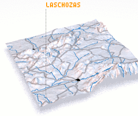 3d view of Las Chozas