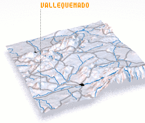 3d view of Vallequemado