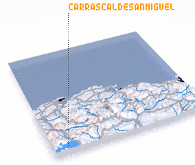 3d view of Carrascal de San Miguel