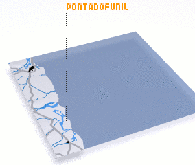 3d view of Ponta do Funil