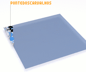 3d view of Ponte dos Carvalhos