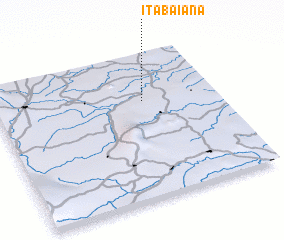 3d view of Itabaiana