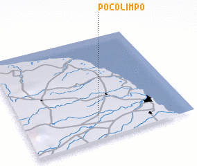 3d view of Poço Limpo