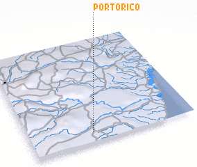3d view of Pôrto Rico