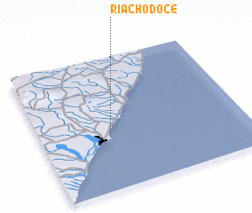 3d view of Riacho Doce