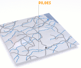 3d view of Pilões