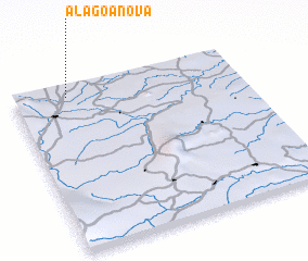 3d view of Alagoa Nova