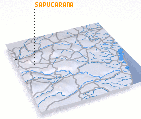 3d view of Sapucarana