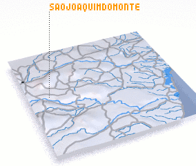 3d view of São Joaquim do Monte