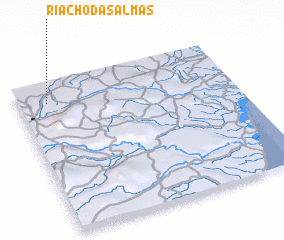 3d view of Riacho das Almas