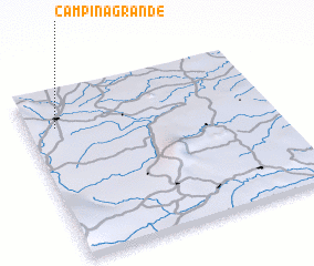 3d view of Campina Grande